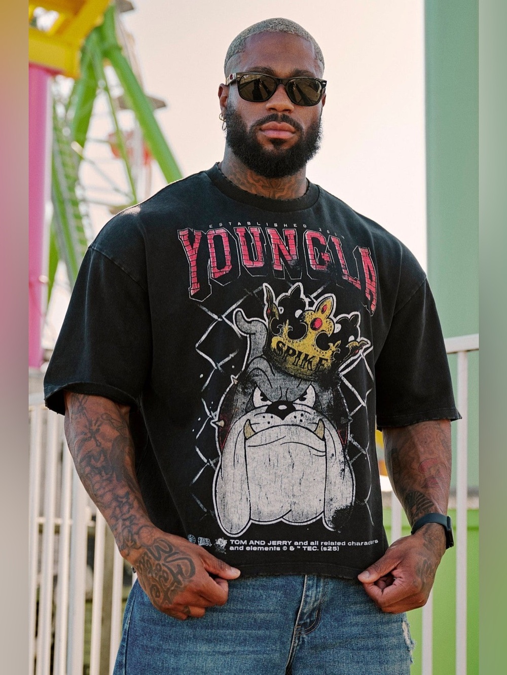 YOUNGLA 4082 - TOM & JERRY TEES
